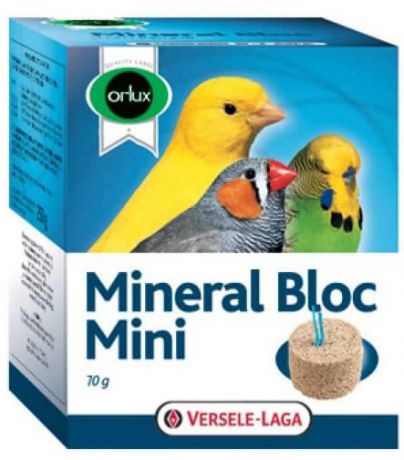Минеральный блок для мелких птиц Versele-Laga Orlux Mineral Bloc Mini 70 г (70 г)