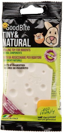 Жевательная игрушка Ferplast Goodb Tin & Nat Bag сыр для грызунов (7,1 х 5,9 х 1,3 см, )