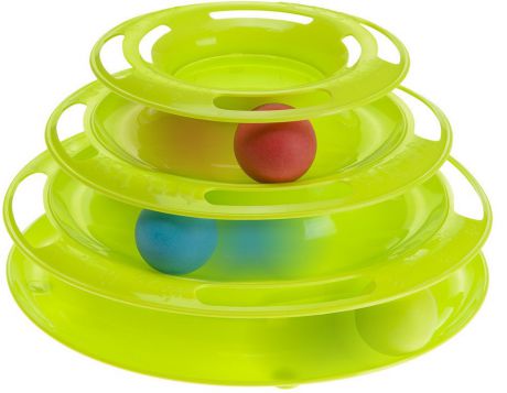 Интерактивная игрушка Ferplast Twister для кошек (Ø - 24,5x13 cm, )