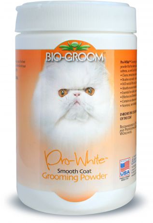 Пудра Bio-Groom Pro White Smooth мягкая для животных (178 мл)