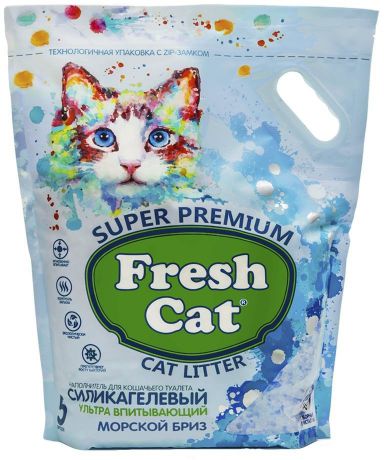 Наполнитель Fresh Cat Морской бриз для кошек (2 кг (5 л))