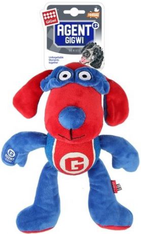 Игрушка Gigwi Agent Игрушка Gigwi Собака с теннисным мячом и пищалкой для собак (21 cv, Красный с синим)