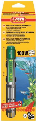 Нагреватель Sera Precision 100 w для аквариумов 70 - 100 л (22 см)