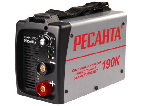 Аппарат сварочный инверторный РЕСАНТА САИ190К 5,5 кВт, компакт