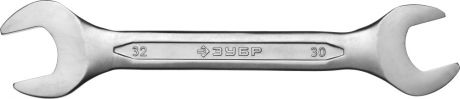 Рожковый гаечный ключ ЗУБР 30 x 32 мм
