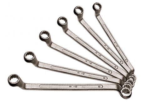 Набор ключей накидных хромированных SPARTA 153305 6–17 мм, 6 шт
