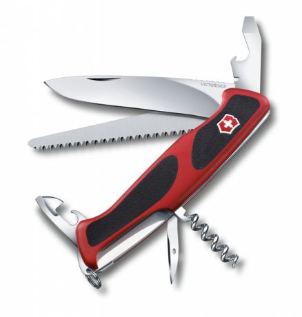 Нож перочинный Victorinox Victorinox Rangergrip 55 красный 130мм