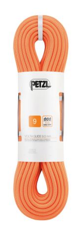 Веревка динамическая Petzl Petzl Volta Guide 9 мм (бухта 60 м) оранжевый 60M