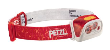 Фонарь налобный Petzl Petzl Actik Core красный