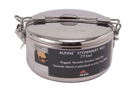 Кастрюля MSR MSR с крышкой Alpine Stowaway Pots 775 ml 0.775л