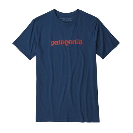 Футболка Patagonia Patagonia Text Logo Organic T-Shirt