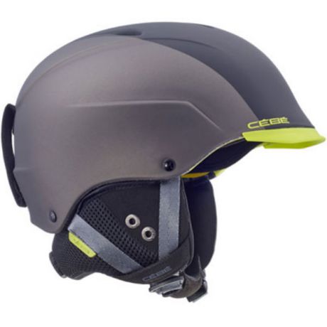 Горнолыжный шлем Cebe Cebe Contest Visor Ultimate (Mips) темно-серый 61/63