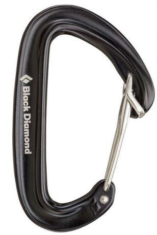 Карабин Black Diamond Black Diamond OZ Carabiner черный ONE