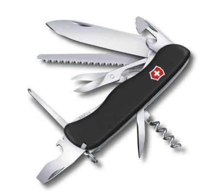 Нож перочинный Victorinox Victorinox Outrider черный 111мм