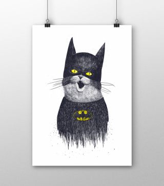 Постеры Кот-Бэтмен