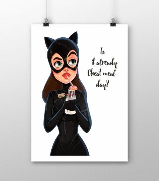 Постеры Женщина-кошка