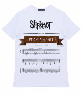 Футболка с принтом TAB Slipknot - People=Shit