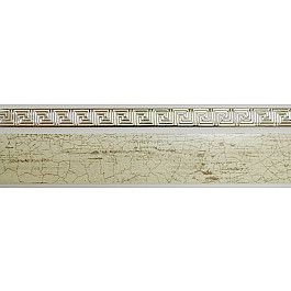 Карнизы Карниз потолочный пластиковый без поворота "Греция", 2 ряда, краке, 200 см