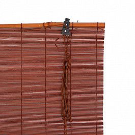Шторы рулонные ролло Уют Бамбуковая рулонная штора "Осака", венге, 80 см