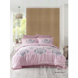 Постельное белье Altinbasak Комплект постельного белья ALTINBASAK SAYKA  (2 спальный), грязно-розовый
