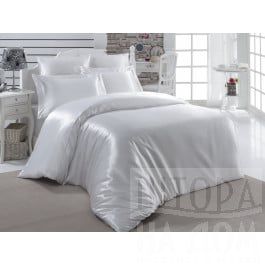 Постельное белье Karna Комплект постельного белья шелк KARNA ARIN 50x70*2 70x70*2 (2 спальный), белый