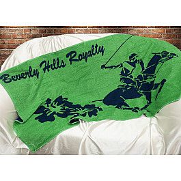 Полотенца Tango Пляжное полотенце Беверз Хилз, 75*150 см, зеленый