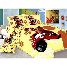 Постельное белье Camomilla КПБ Детский Сатин дизайн 42 (1.5 спальный)
