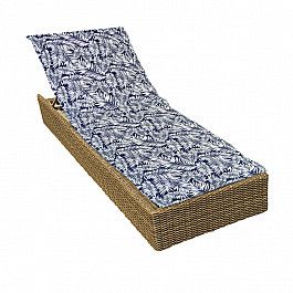 Подушка для сидения Kauffort Подушка на шезлонг "Blue Palma", дизайн 190