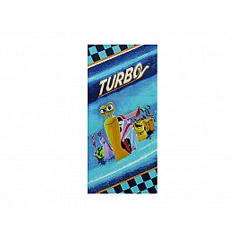 Полотенца Tango Пляжное полотенце Turbo, 75*150 см, голубой, желтый