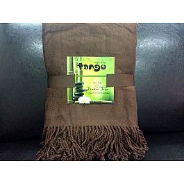 Плед Tango Плед Bamboo Throw №03, коричневый, 150*200 см