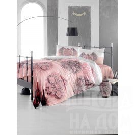 Постельное белье Altinbasak Комплект постельного белья "RANFORCE LEYAN" (2 спальный), фуксия