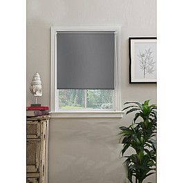 Шторы рулонные Эскар Рулонная штора "Blackout", серый, 83 см
