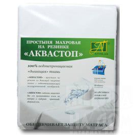 Простыни Alvitek Простынь Аквастоп на резинке, 70*200*25 см