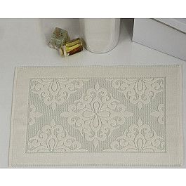 Полотенца Karna Махровое полотенце для ног "KARNA DELUX DAMASK", ментол, 50*70 см