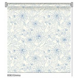 Шторы рулонные ролло Волшебная ночь Рулонная штора ролло "Emma", дизайн 0083, 120 см