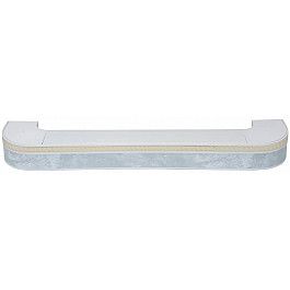 Карнизы Карниз потолочный пластиковый поворотный "Греция", 2 ряда, белый мрамор, 160 см