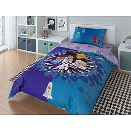 Постельное белье Disney КПБ Disney "Olaf family" с наволочкой 50*70 (1.5 спальный)