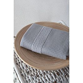 Наборы полотенец для кухни Karna Полотенце кухонное микрокотон двухсторонний "TRUVA", серый, 40*60 см
