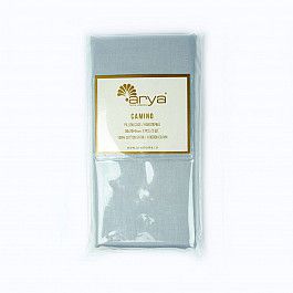 Наволочка Arya Комплект наволочек Arya Сатин Camino, серый, 50*70 см
