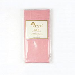Наволочка Arya Комплект наволочек Arya Сатин Camino, розовый, 70*70 см