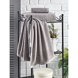 Наборы полотенец для кухни Karna Полотенце кухонное махровое "KARNA EFOR", серый, 40*60 см