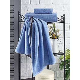 Наборы полотенец для кухни Karna Полотенце кухонное махровое "KARNA EFOR", голубой, 40*60 см