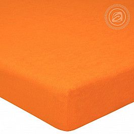 Простыни Арт-постель Простынь махровая на резинке "Апельсин", 60*120 см