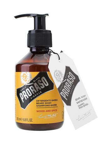 Proraso Wood and Spice Wash Shampoing-Barbe