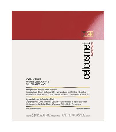 Cellcosmet & Cellmen Swiss Biotech Cellradiance Mask 5 Pack