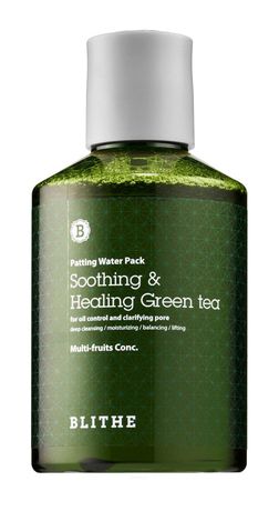 Blithe Soothing and Healing Green Tea Patting Splash Mask
