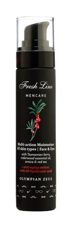 Fresh Line Men Care Olympian Zeus Multi-action Moisturizer Cream For Face and Eyes