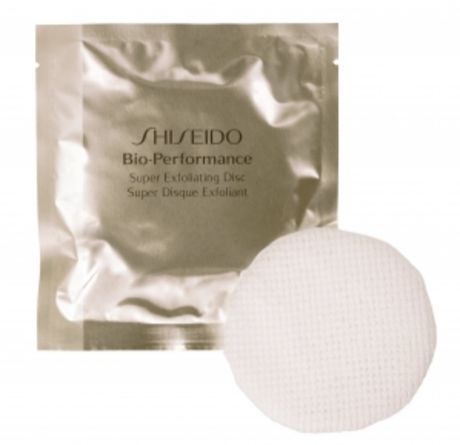 Shiseido Bio Performance Отшелушивающие диски с антивозрастным эффектом