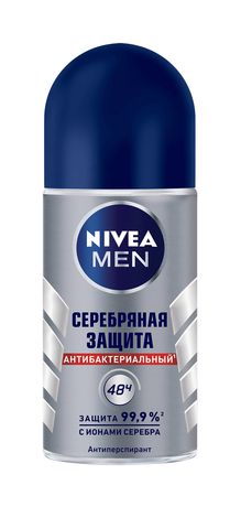 Nivea Дезодорант-антиперспирант роликовый Серебряная защита