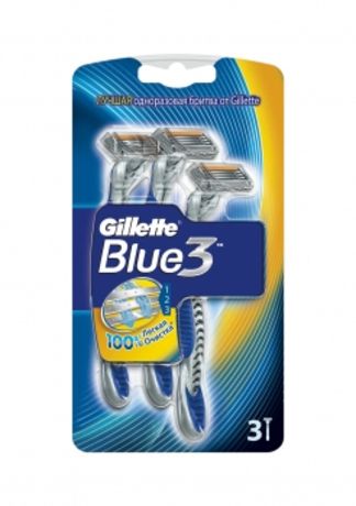 Gillette Blue3 Одноразовые станки 3шт